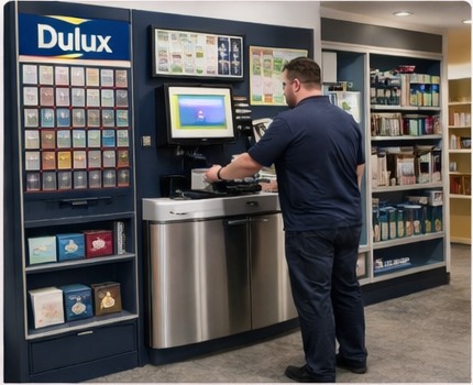 Paint mixing service